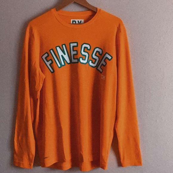 Drake Finesse Crewneck Orange Finesse Sweatshirt Shirt Finesse
